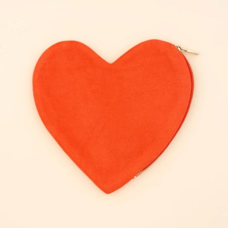 ククシュゼット 正規商品 ハート型 ポーチ 小物入れ かわいい ハート Coucou Suzette ラブポーチ Love Pouch レッド Red