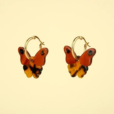 Coucou Suzette / Moth Earrings / mothear