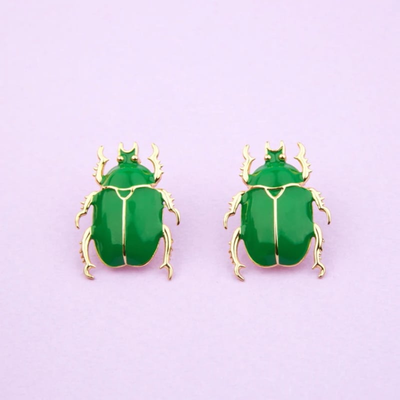 ククシュゼット 正規商品 ピアス 両耳 レディース 虫 個性的