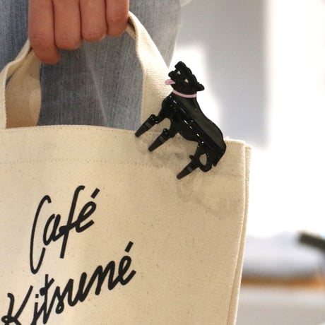 ククシュゼット 正規商品 ヘア アクセ クリップ 犬 Coucou Suzette スタッフィー スタッフォード シャーブル テリア ヘア クローブラック (staffyclaw)