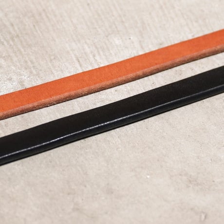 ANNAK / Long Narrow Leather Belt / dd1210