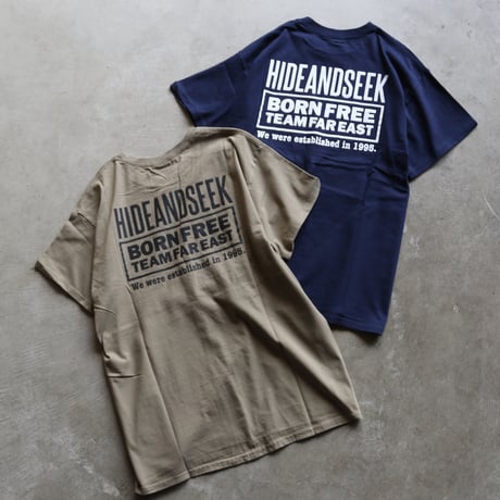HIDEANDSEEK / Born Free S/S Tee / HT-060726