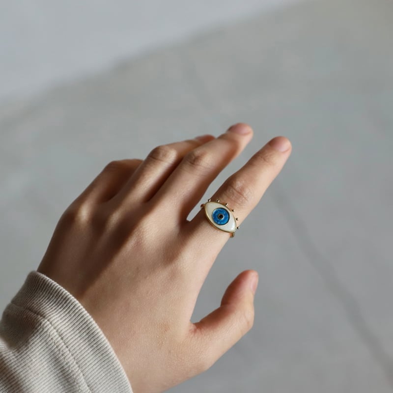 指輪・リング PURPLEHAZE eyesring ククシュゼット 正規商品 アクセ 指輪 アイ ムード リング Eye