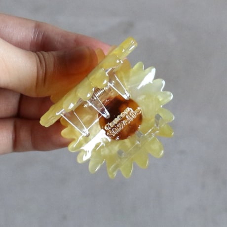 ククシュゼット 正規商品 ヘア アクセ クリップ 花 Coucou Suzette ヒマワリ ヘア クロー Sunflower Hair Claw イエロー  (sunflowerclaw)