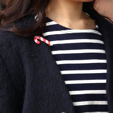 Coucou Suzette / Candy Cane Hair Clip / candycaneclip
