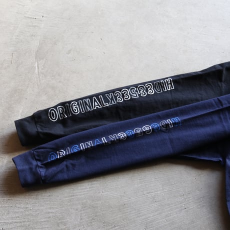 【2026年1月24日 12時から販売開始】HideandSeek×Toru Nishiura / Original H&S L/S Tee / H30th-010426