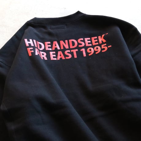 HIDEANDSEEK / Logo Sweat Shirt（25aw） / HC-111025