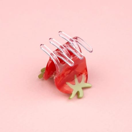 Coucou Suzette / Cherry Tomato Mini Hair Claw / tomatominiclaw