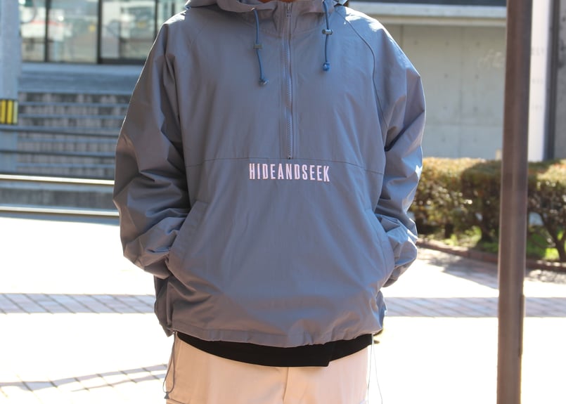 HIDEANDSEEK ハイドアンドシーク ナイロンアノラック Nylon Anorack ブ...