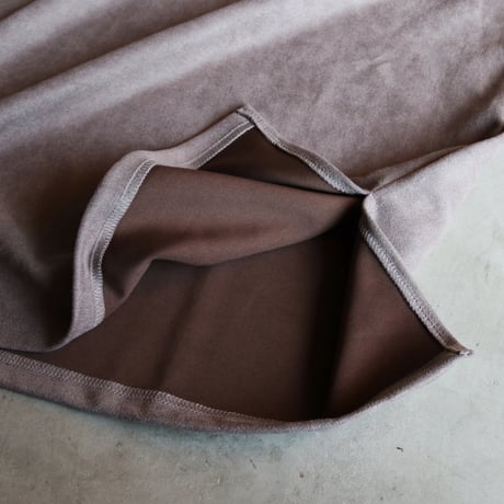 CHARGER / Cut Suede Side Slit Big Crew / cr24awtops01
