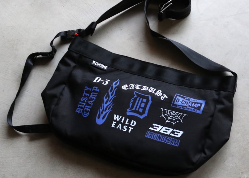 HIDEANDSEEK ハイドアンドシーク クローム コラボ バッグ DUSTYCHAMP