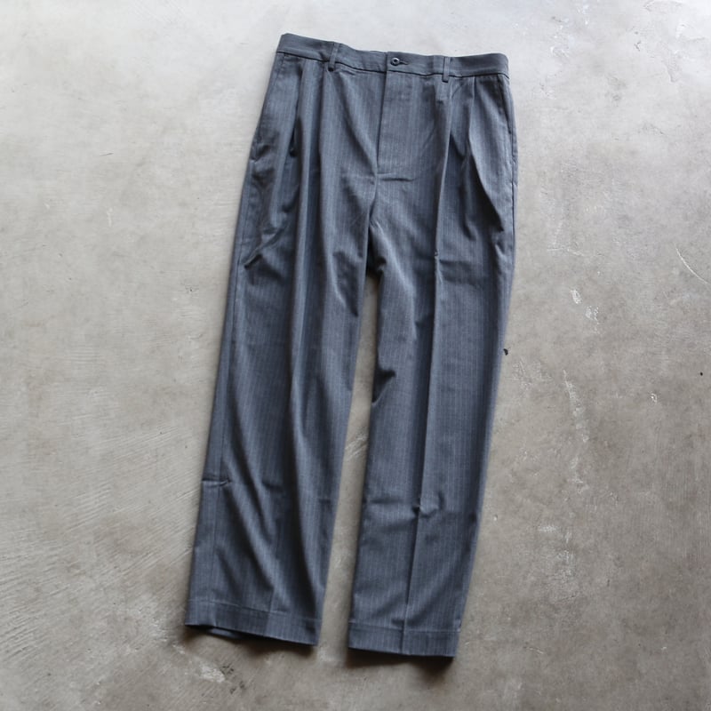 HIDEANDSEEK / Striped Pleated Trouser / HP-0306