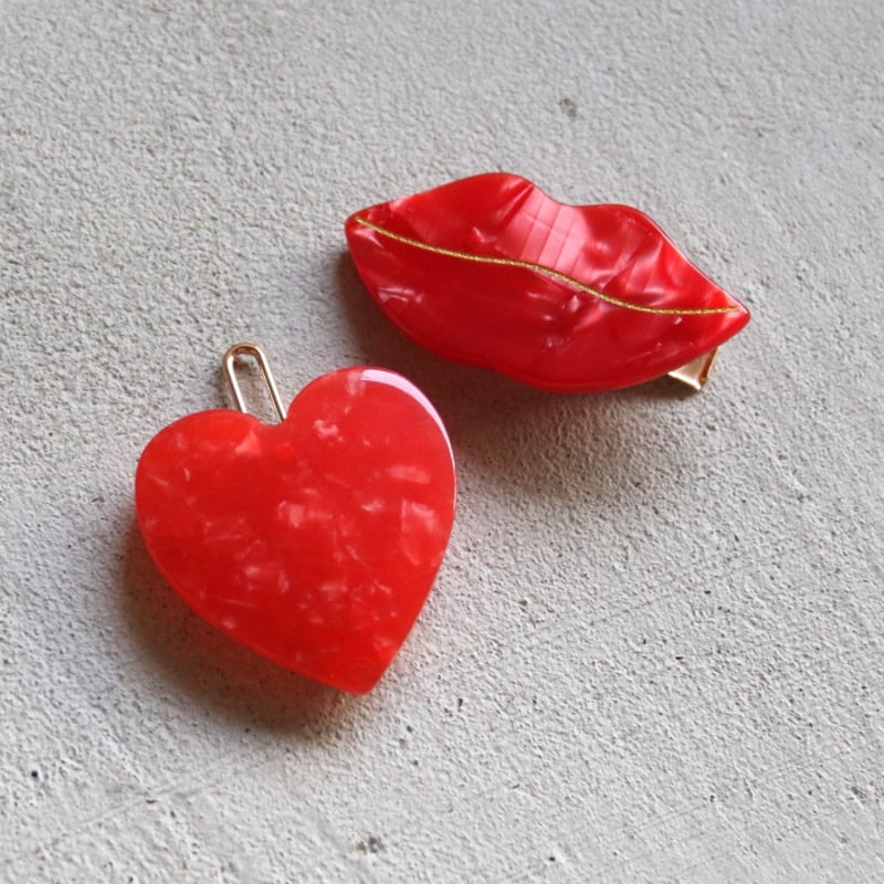 ククシュゼット 正規商品 ヘアアクセ クリップ ピン ヘアピン リップ