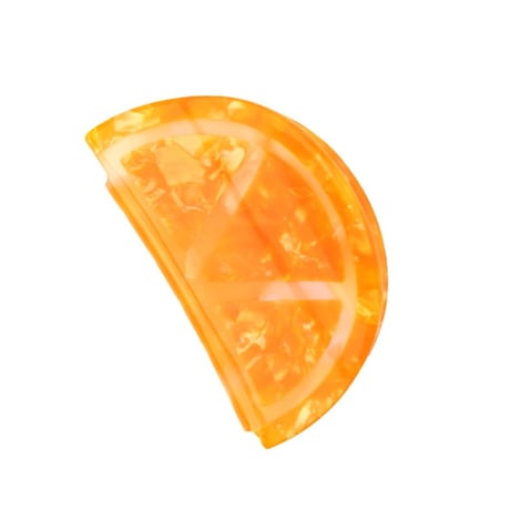 ククシュゼット 正規商品 ヘア アクセ クリップ かわいい 果物 フルーツ フランス Coucou Suzette オレンジ ヘア クロー オレンジ(orangeclaw)