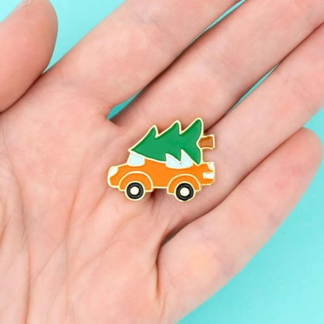 Coucou Suzette / Christmas Car Pin / xmascarpin