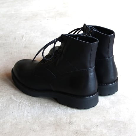 PADRONE / SIDE ZIP LACE UP BOOTS / pu8759110324c