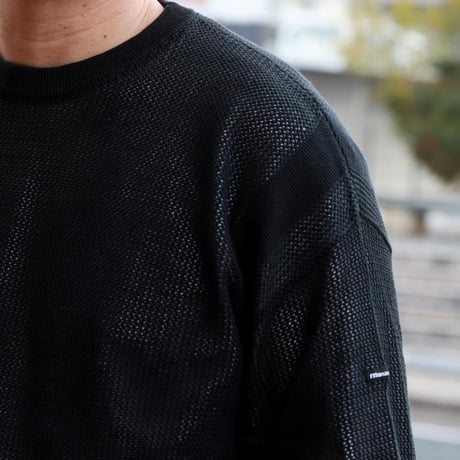 MANASTASH / HEMP MESH SWEATER / 7925140001