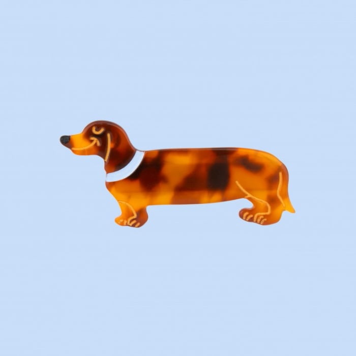 ヴィンテージ  ショップ購入ダックスフント犬アンティーク　アッシュペーフランス ヴィンテージ ショップ購入ダックスフント犬アンティーク