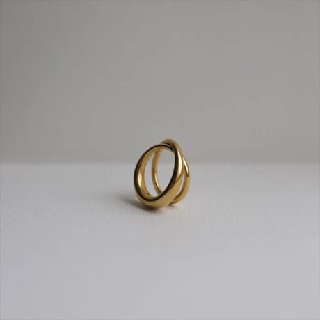 TEN. 正規商品 ユニセックス アクセサリー テン クロス リング シルバー/ゴールド【即日発送】(rg-0099)(rgg-0099)