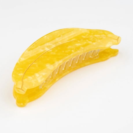 ククシュゼット 正規商品 ヘア アクセ クリップ フルーツ 果物 Coucou Suzette バナナ ヘア クロー イエロー  (bananaclaw)