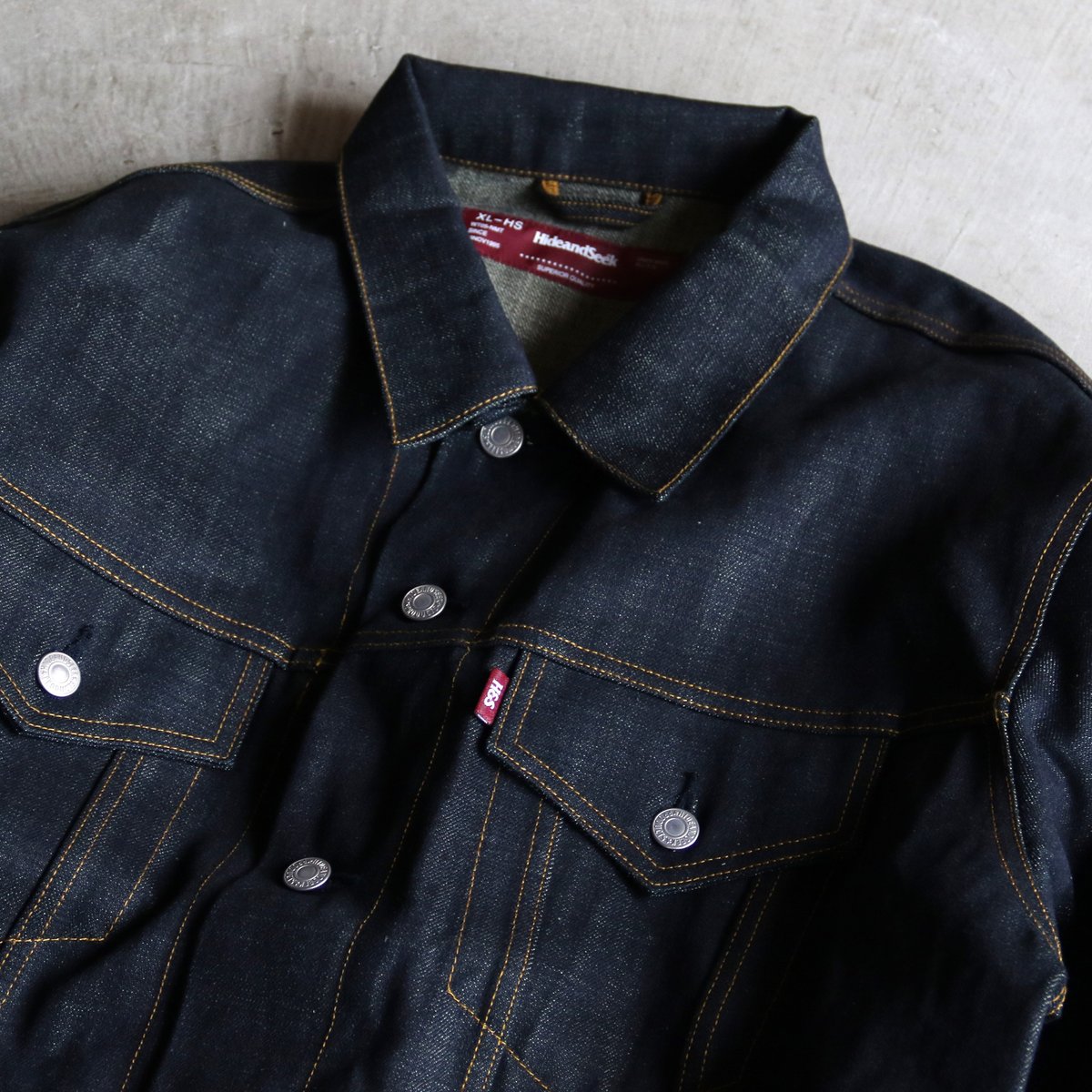 ジャケット・アウター H&S Denim Jacket / HJ-090124 HIDEANDSEEK(ハイドアンドシーク)ジャケット H&S Denim Jacket