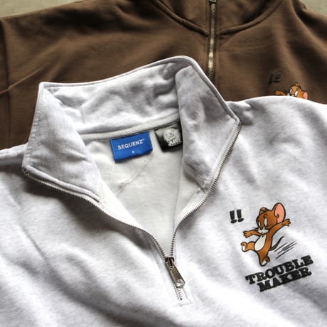 SEQUENZ / TOM and JERRY CHASE HALF ZIP SWEAT / 24370904