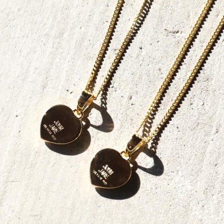 JOHN MASON SMITH / HEART NECKLACE GOLD PLATING / 25sac579gd