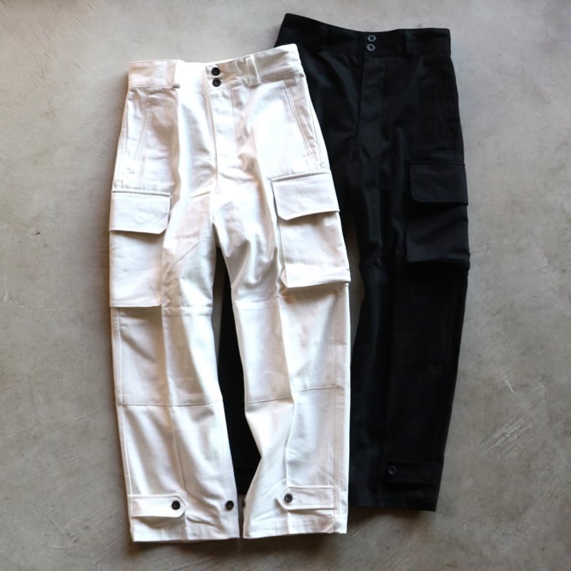 [汚れ有]Ets.MATERIAUX フランス軍M47フィールドパンツ サイズ3 汚れ有]Ets.MATERIAUX フランス軍M47フィールドパンツ サイズ3