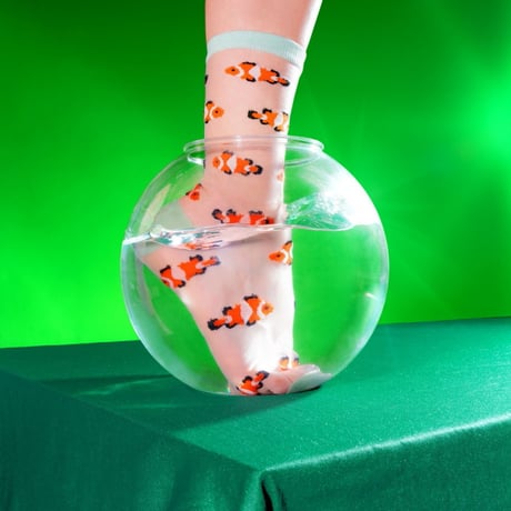 Coucou Suzette / カクレクマノミ シアー ソックス / clownfishshsocks