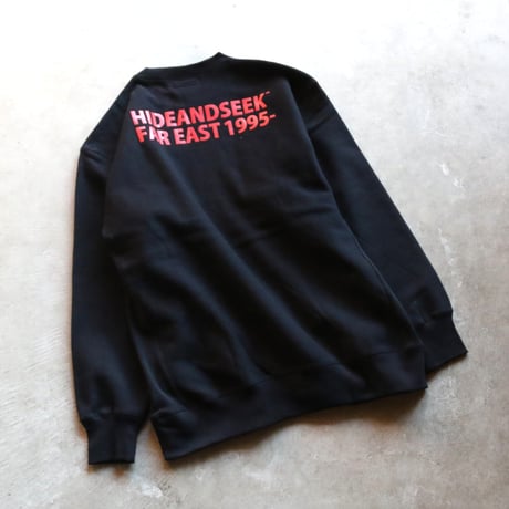 HIDEANDSEEK / Logo Sweat Shirt（25aw） / HC-111025