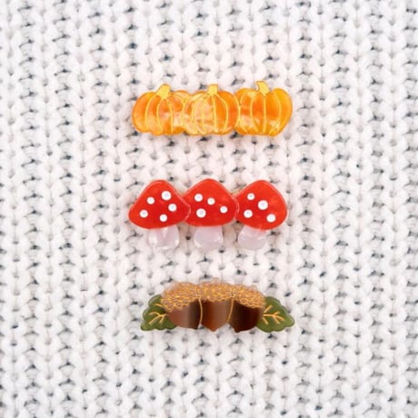 Coucou Suzette /Mushroomclaw Hair Clip / mushroomclip