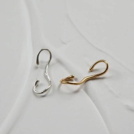 TEN. 正規商品 ユニセックス アクセサリー テン フルーエント イヤーカフ シルバー/ゴールド【即日発送】(ec-0018)(ecg-0018)