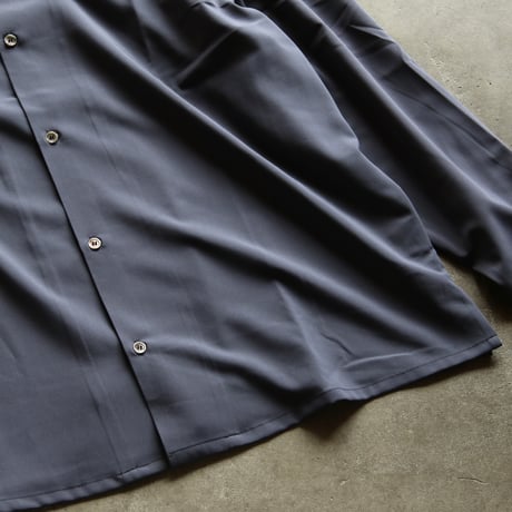 HIDEANDSEEK / Open Collar L/S Shirt / HS-030526