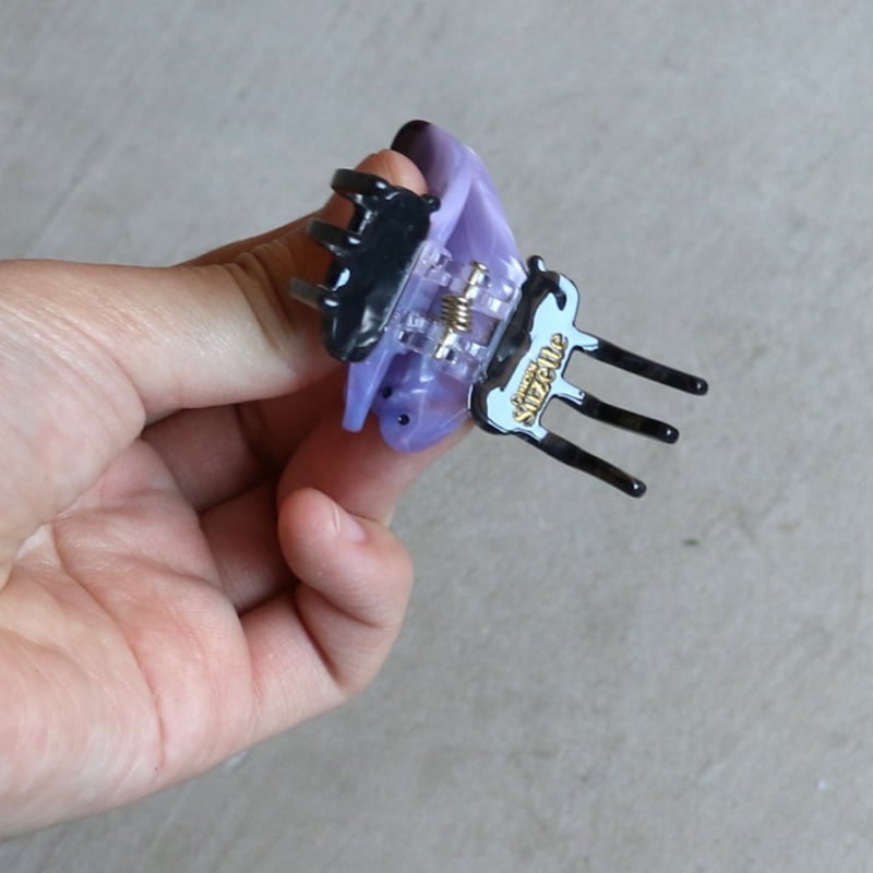 ククシュゼット 正規商品 ヘア アクセ クリップ 蝶 虫 かわいい