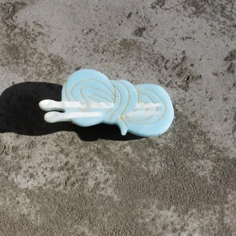 Coucou Suzette / Wool Ball Hair Clip / woolballclip
