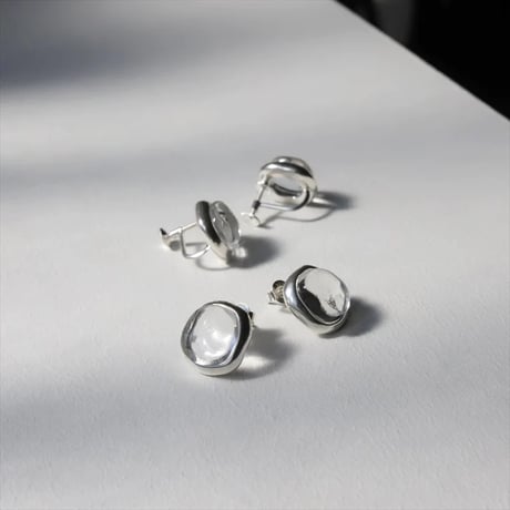 TEN. 正規商品 ユニセックス アクセサリー テン グラストウ ピアス シルバー【即日発送】