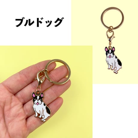 ククシュゼット 正規商品 キーリング キーホルダー ペットタグ 可愛い おしゃれ 犬 猫 ギフト Coucou Suzette フランス 11種類展開(cskeyring)