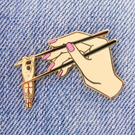 ククシュゼット 正規商品 ピンバッジ ブローチ かわいい おしゃれ フランス 個性的 Coucou Suzette ヤミー ピン Yummy Pin ベージュ系 BEIGE (yummypin)