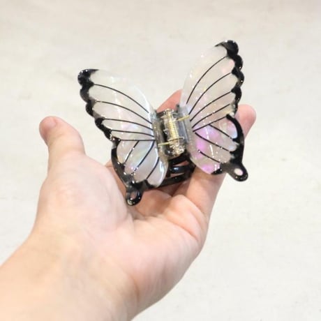 Coucou Suzette / White Butterfly Hair Claw / whbutterflyclaw