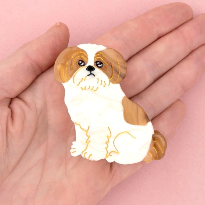 ククシュゼット 正規商品 ヘア アクセ クリップ 犬 Coucou Suzette