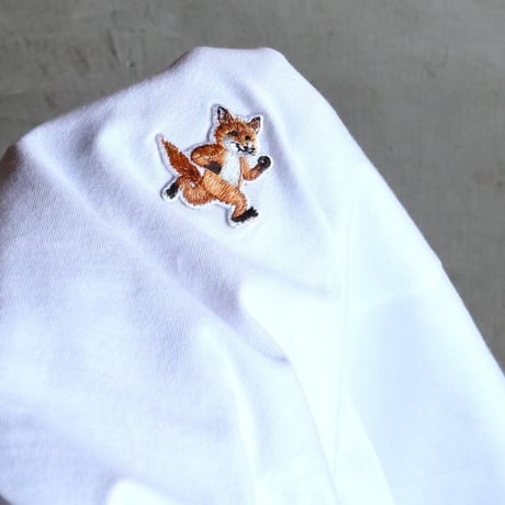 MAISON KITSUNE / SPEEDY FOX PATCH TEE / mm00125kj0008