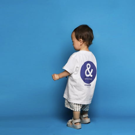CHARGER COFFEE STAND キッズ Tシャツ サークル ロゴ