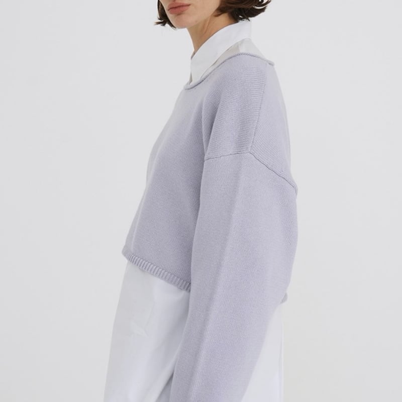 CLANE / ROLL NECK SHORT KNIT TOPS / 181062262 | CLANE / ROLL NECK SHORT KNIT TOPS / 181062262 |