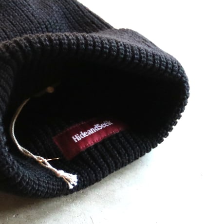 HIDEANDSEEK / HDNSK Knit CAP / HG-111325