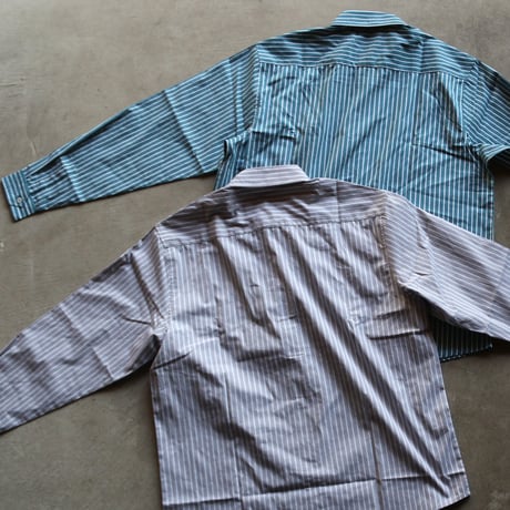 HIDEANDSEEK / Striped B.D.L/S Shirt(26ss) / HS-010526