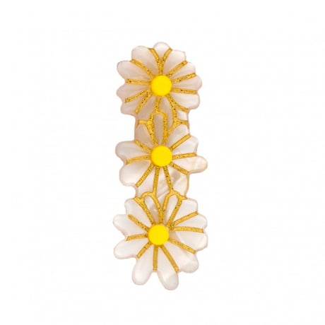 ククシュゼット 正規商品 ヘアアクセ クリップ ピン ヘアピン 花 フランス Coucou Suzette デイジー ヘア クリップ ホワイト(daisyclip)