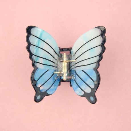 ククシュゼット 正規商品 ヘア アクセ クリップ 蝶 虫 かわいい ギフト Coucou Suzette 青色 蝶 ヘア クロー ブルー(blbutterflyclaw)