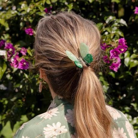 Coucou Suzette / Green Butterfly Hair Claw / grbutterflyclaw