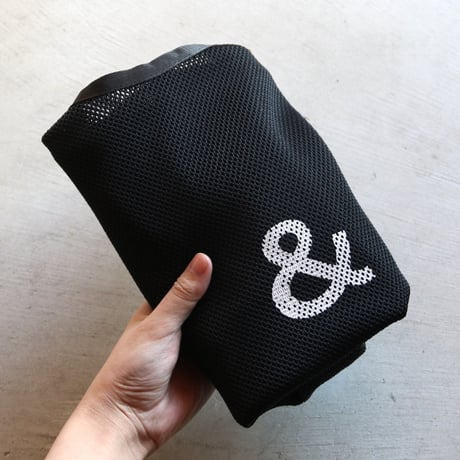 CHARGER COFFEE STAND メッシュバッグ ＆ A4 おしゃれ 可愛い  通学 通勤  オリジナル  ブラック(cr24ssbag03)