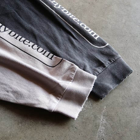 LITTLE SUNNY BITE / graphic gradation long tee / lsbltop023a
